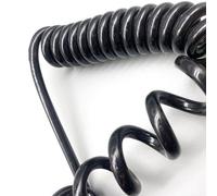 cavo a spirale telescopico, cavo a molla, Cavo di alimentazione a spirale retrattile for impieghi gravosi, cavo di prolunga estensibile, bobina di filo da 1,5 mm2 15 AWG, diverse dimensioni(Stretch 1.