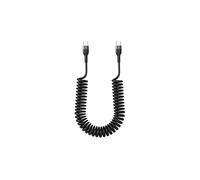 Cavo a Spirale USB Type-C a Type-C da 1.5M - Ricarica Rapida 5A, Compatibile con Huawei, Apple, Android