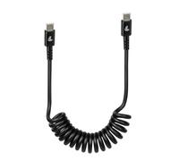 Lampa Cavo USB a spirale Type-C > Type-C – ricarica e sincronizzazione dati – 100 cm