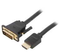 Cavo ABFBG DVI-D (18+1) maschioHDMI maschio 15 m nero 30AWG VENTION