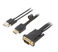 Cavo ABIBH HDMI 1.4 2m nero iso-mat. esterno: PVC 32AWG VENTION