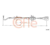 Cavo acceleratore 10.090 COFLE per VW SEAT