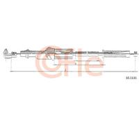 Cavo acceleratore 10.1131 COFLE per PEUGEOT CITROËN