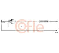 Cavo acceleratore 11.0225 COFLE per RENAULT MEGANE I MEGANE I Grandtour