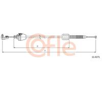 Cavo acceleratore 11.0271 COFLE per RENAULT CLIO II KANGOO KANGOO Express