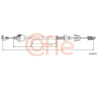 Cavo acceleratore 11.0273 COFLE per RENAULT KANGOO KANGOO Express CLIO II