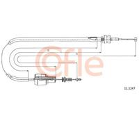Cavo acceleratore 11.1247 COFLE per OPEL ASTRA F Furgone/familiare