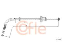 Cavo acceleratore 12.7302 COFLE per FIAT AUDI