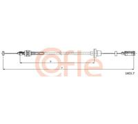 Cavo acceleratore 1403.7 COFLE per FIAT SEICENTO / 600 CINQUECENTO