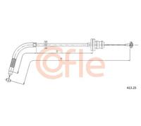 Cavo acceleratore 413.25 COFLE per FIAT PUNTO