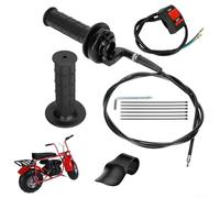 Cavo acceleratore bici con interruttore di spegnimento e impugnatura per Baja Mini Moto