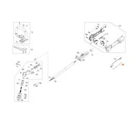 Cavo acceleratore decespugliatore BC22S BC240HL ORIGINALE OLEOMAC 61370220AR