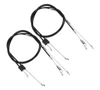 Cavo acceleratore e cavo frizione per tosaerba compatibile con Einhell, compatibile con tosaerba Hecht, accessori per tosaerba, cavo di controllo da 1515 mm e 1320 mm di lunghezza