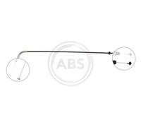 ABS All Brake Systems Cavo acceleratore K37220 per FIAT Panda Hatchback (141)