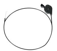 Cavo acceleratore per tosaerba Bosch, 182,9 cm, leva regolabile con estremità a zig-zag, misura universale per riparazione tosaerba