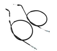 Cavo Acceleratore Spingere E Pullover FT500 Set 2PCS Presa D'Aria Nero