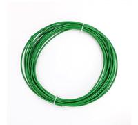 Cavo Acciaio Cavo in acciaio inossidabile 304 rivestito in plastica VERDE/ROSSO/Nero da 50/100 M, diametro 1 MM-6 MM dopo il rivestimento(Green,100M,4mm after coating)