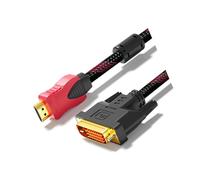 Cavo ad alta definizione da HDMI a DVI, monitor TV, cavo di conversione del proiettore, interconnessione bidirezionale 4K, cavo DVI a HDMI