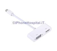 Cavo Adattatore 2 in 1 Mini Display a VGA & HDMI