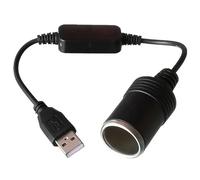 Cavo Adattatore Accendisigari Per Auto - USB Presa Accendisigari Per Auto, Presa Controller Cablato, Cavo Prolunga Convertitore Da 5 V A 12 V, Adattatore Connettore Per Registratore Di Guid