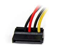 Cavo adattatore alimentazione SATA LP4 angolo sinistro 15 cm StarTech.com