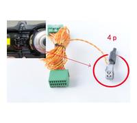 Cavo Adattatore Altoparlante Centrale Auto per Volvo 16 Pin 4 Fori Collegamento