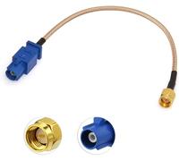 Cavo Adattatore Antenna GPS Auto Cavo Coassiale SMA Maschio a Fakra C Maschio Bl