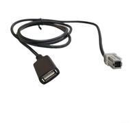 Cavo adattatore audio AUX USB 100 cm per Toyota per LEXUS Navigation Screen Media Wire e installazione diretta, facile montaggio