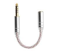 Cavo adattatore audio bilanciato da 4,4 mm a sbilanciato, cavo di conversione per cuffie da maschio a femmina, cavo in rame senza ossigeno ad alta fedeltà per musica portatile ZX300A (4,4 rivoluzione