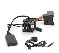 Cavo adattatore audio Bluetooth 5.0 con microfono per BMW E60, E63, E64, E65, E66, E87 - Cavo AUX da 59,1 pollici - Aggiornamento sistema audio per auto, streaming Bluetooth