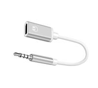 Cavo adattatore audio da maschio 3,5 mm a femmina tipo C per cuffie analogiche e telefoni