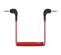 Cavo adattatore audio TRS a TRS da 3,5 mm per Rode SC2 Videomicro - Compatto 20 cm (allungabile fino a 50 cm), ossigeno-rame, leggero 10 g - compatibile con telefoni e fotocamere