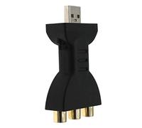 Cavo adattatore audio video da USB maschio a 3 RCA femmina, cavo convertitore AV HDTV TV