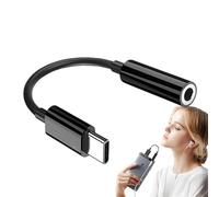 Cavo adattatore Aux, cavo da tipo C a Aux, connettore auricolare da 3,5 mm, registrazione in studio per smartphone, cuffie, apparecchiature DJ, tablet, riproduzione musica, ingresso stereo auto