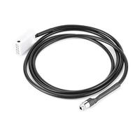 Cavo adattatore AUX, cavo di collegamento per auto, cavo di ingresso AUX da 3,5 mm a 12 pin Adattatore per autoradio adatto per Peugeot 307 3008 308 407 408 508