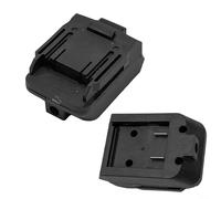 Cavo adattatore batteria connettore con interfaccia di alimentazione CC compatibile per BL1830 BL1840 BL1850 18V Li-ion Battery Converter Power Tool accessorio nero 95 x 74 x 33 mm (per batteria 2106)