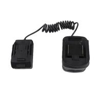 Cavo adattatore batteria Prolunga batteria per elettroutensile Cavo elastico con sicurezza migliorata per lavori all'aperto Comodo e semplice utilizzo con una sola mano Ampia