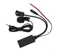 Cavo adattatore Bluetooth 5.0 AUX o con microfono compatibile con autoradio Alpine CDA/IDA/X Series per chiamate in vivavoce e streaming musicale