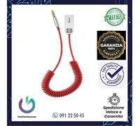 CAVO ADATTATORE BLUETOOTH 5.0 BASEUS AKYGA USB / AUX ROSSO
