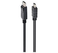 Cavo adattatore CABLEXPERT Black 3m CC DP HDMI 3M