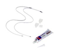 Cavo adattatore - Cavo bianco per striscia LED 220Vac, 91 g, ideale per collegamenti al neon e strisce LED in interni ed esterni. *