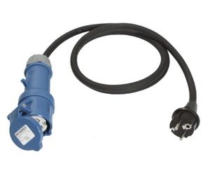 Cavo adattatore CEE 230 V, spina Schuko su presa CEE, per camper, barca, caravan, ecc.