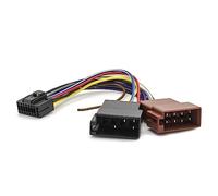 Sound-way Cavo Adattatore connettore Cablaggio ISO Compatibile con autoradio JVC/Kenwood 16 Pin 22x10 mm