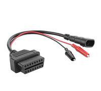 Cavo Adattatore Connettore OBD2, Cavo Adattatore da 3 Pin a OBD2 16 Pin Connettore Diagnostico per Auto Professionale Adatto per