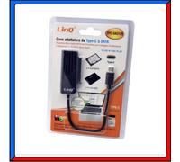 Cavo Adattatore Convertitore da USB Type C a SATA 15+7 pin Hard Disk 2,5" HDD