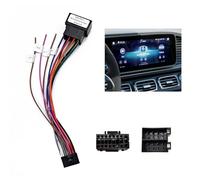 Cavo Adattatore Da 16 Pin A ISO Per Autoradio Android Con Linee Di Controllo Del Volante E Linea Di Controllo Inversa - Compatibile Con Veicoli Con Connettori DIN ISO, Facile Installazione Plug & Play