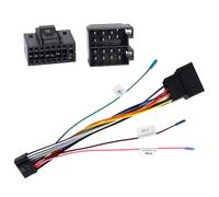 Cavo Adattatore da 16 Pin a ISO per Presa Standard ISO per Autoradio Android con Linee di Controllo del Volante e Linea di Controllo Inverso