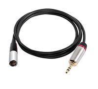 Cavo adattatore da 3,5 mm da 1/8 a Mini XLR, 1/8" TRS tereo Audio a Mini XLR 3 Pin Maschio Convertitore Cavo-1m