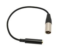 Cavo Adattatore da 6,5 Mm 1/4 di Pollice Femmina a XLR Maschio, Cavo Adattatore Convertitore Audio Bilanciato, Cavo Audio per Microfono con Presa da 3 Pin Maschio a 6,35 Mm per