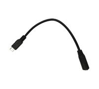 Cavo adattatore da mini USB a microfono da 3,5 mm per GoPro Hero1-4